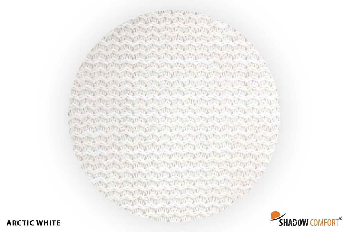 Wave shade waterdoorlatend op maat inclusief bevestiging set. Max breedte 3.70 meter x max lengte 6.00 meter! Stuur een mailtje voor een offerte.