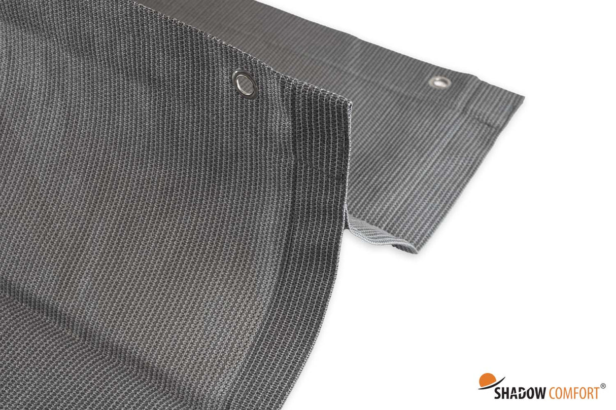 Pergola van Douglas hout 11 x 11 cm kopmaat incl. WATERDOORLATEND Harmonica schaduwdoek