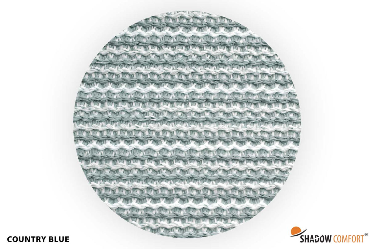 Wave shade waterdoorlatend op maat inclusief bevestiging set. Max breedte 3.70 meter x max lengte 6.00 meter! Stuur een mailtje voor een offerte.