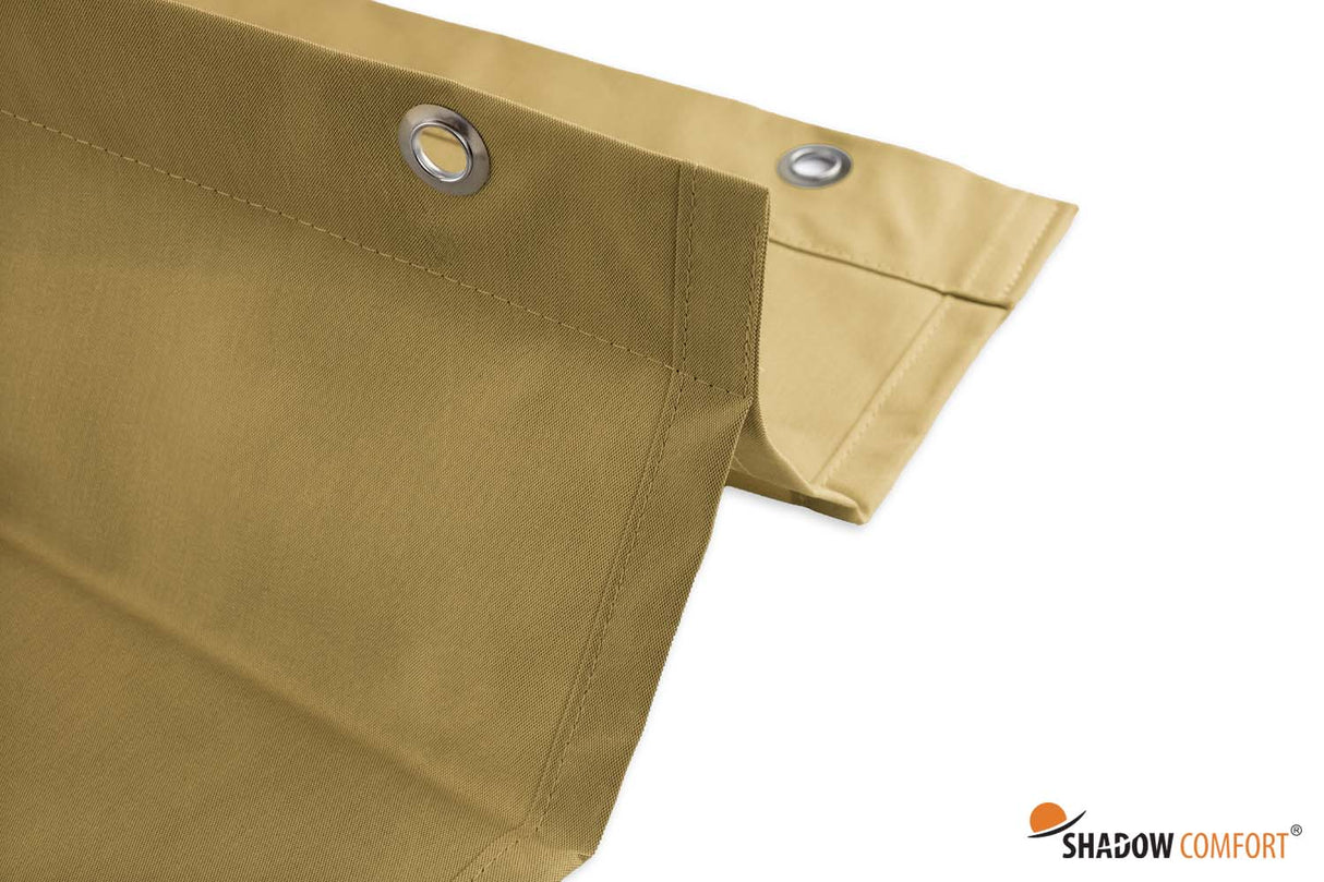 Wave shade Waterdicht 2.00 x 3.00/4.00/5.00 meter breed inclusief bevestiging set.