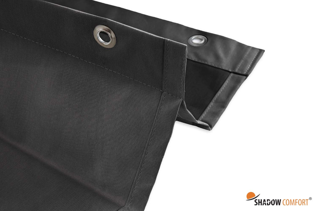 Wave shade Waterdicht 3.70 x 3.00/4.00/5.00 meter breed inclusief bevestiging set.