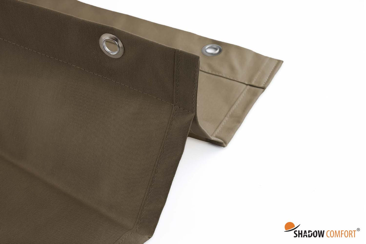 Wave shade Waterdicht 3.70 x 3.00/4.00/5.00 meter breed inclusief bevestiging set.