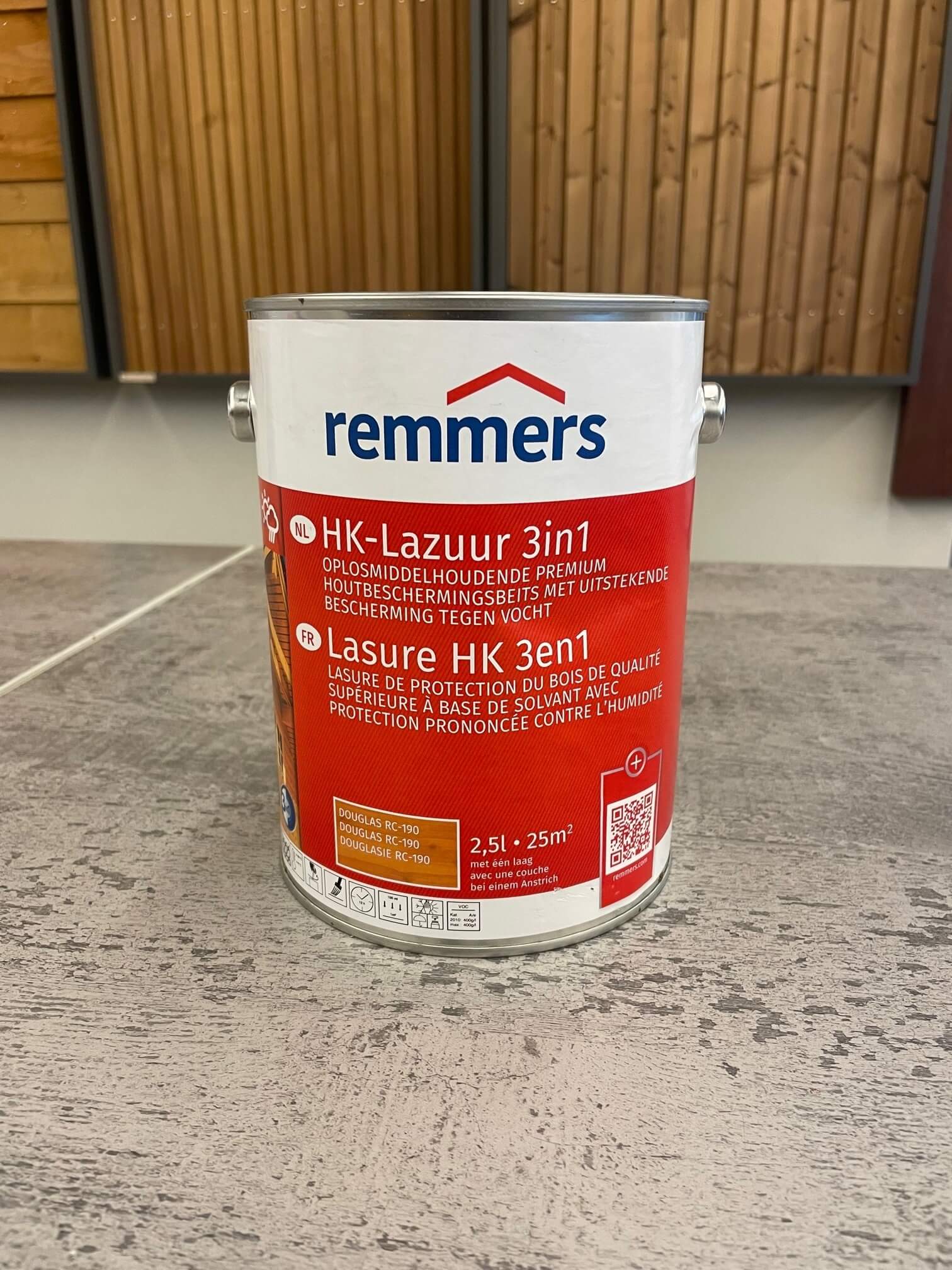 Beits of olie voor Douglas hout