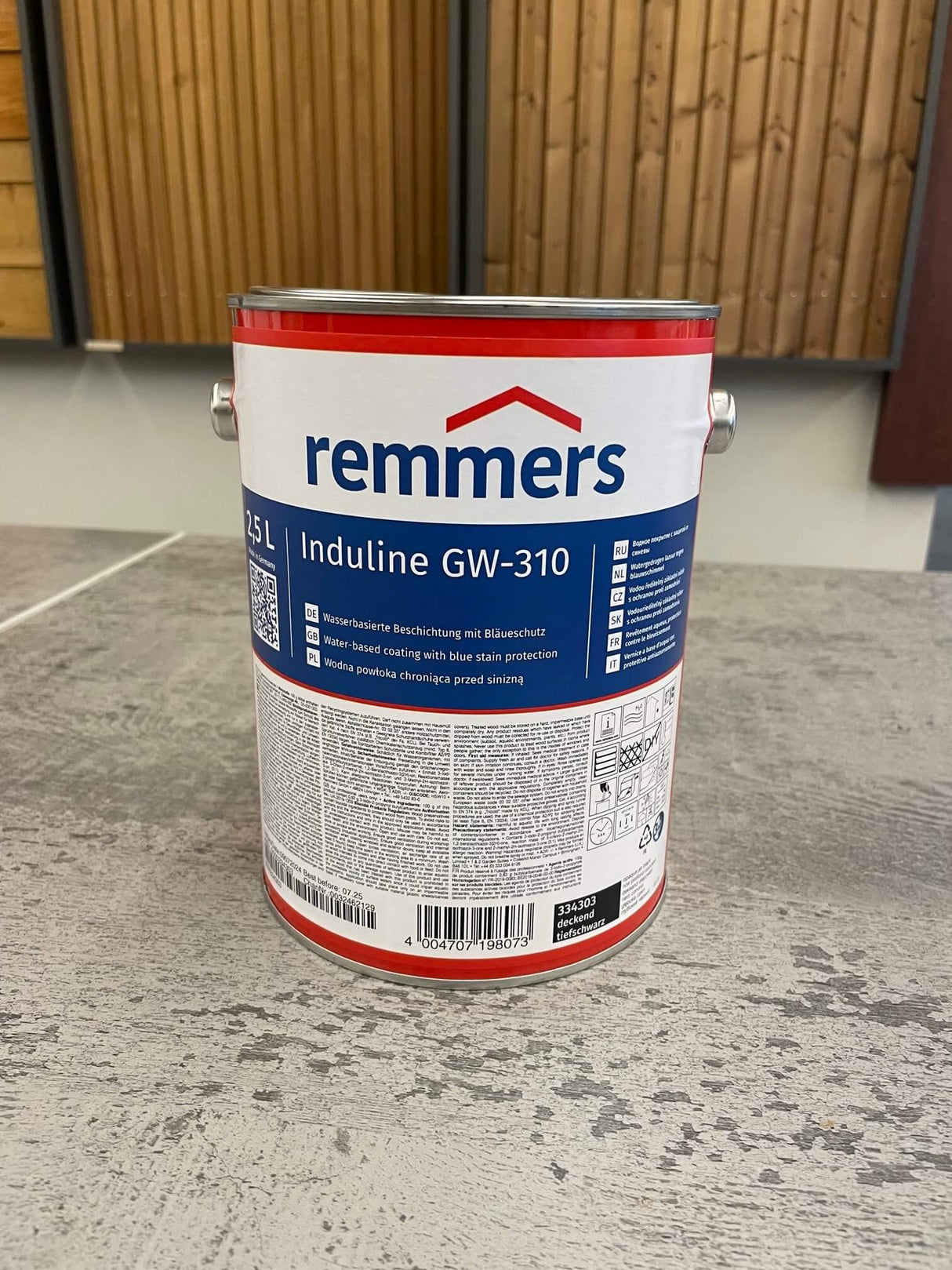 Beits of olie voor Douglas hout