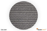 Wave shade waterdoorlatend0 3.70 x 3.70/5.00/6.00 meter breed inclusief bevestiging set