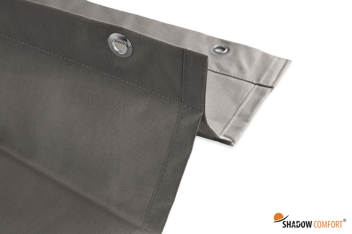 Wave shade Waterdicht 3.70 x 3.00/4.00/5.00 meter breed inclusief bevestiging set.