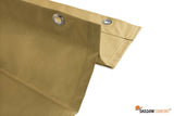 Wave shade Waterdicht 3.70 x 3.00/4.00/5.00 meter breed inclusief bevestiging set.