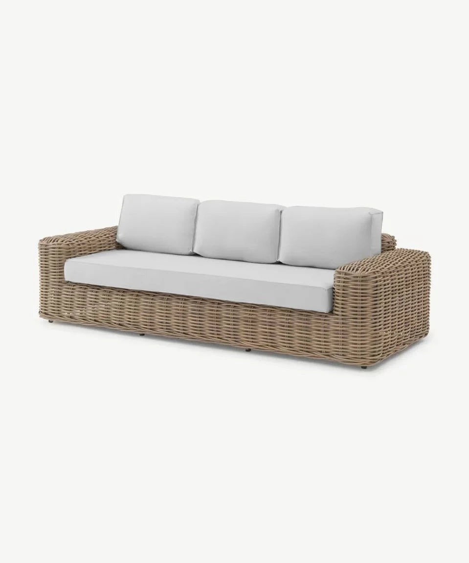 The Outsider Charlotte Loungebank 3-Zits Wicker