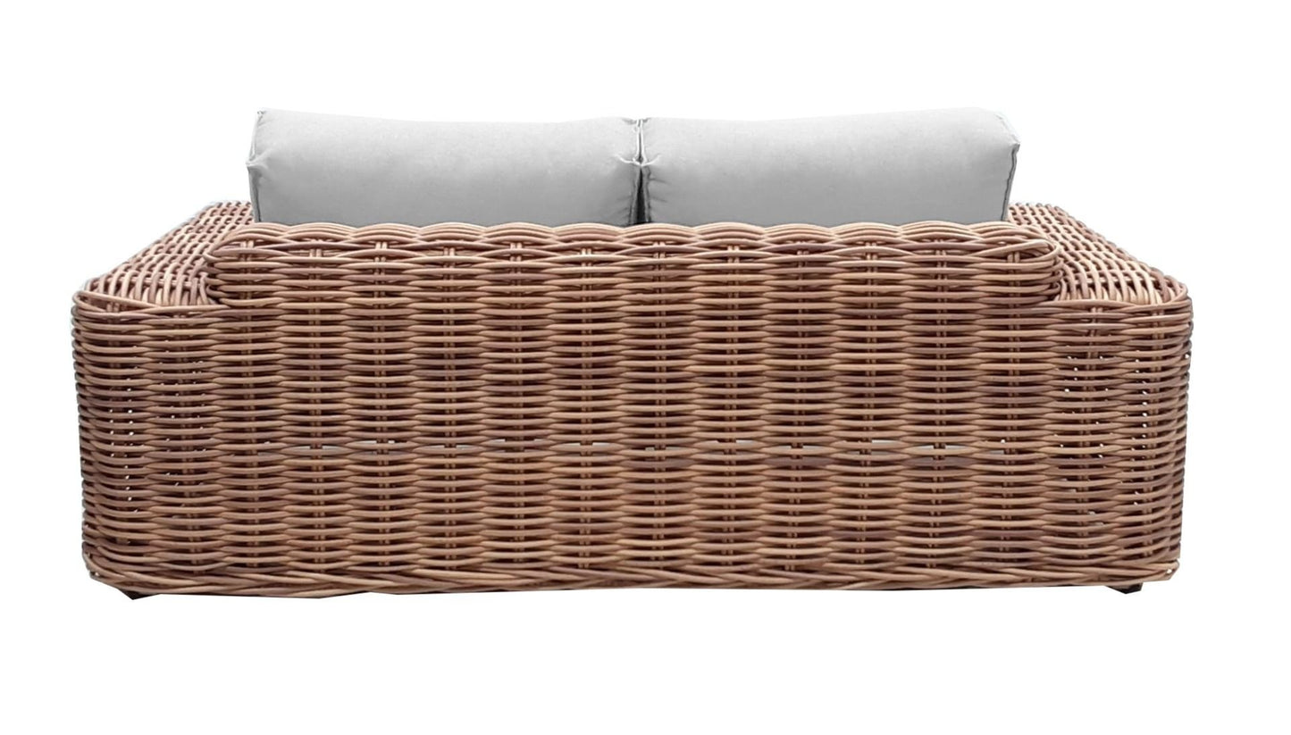 The Outsider Charlotte Loungebank 2-Zits Wicker